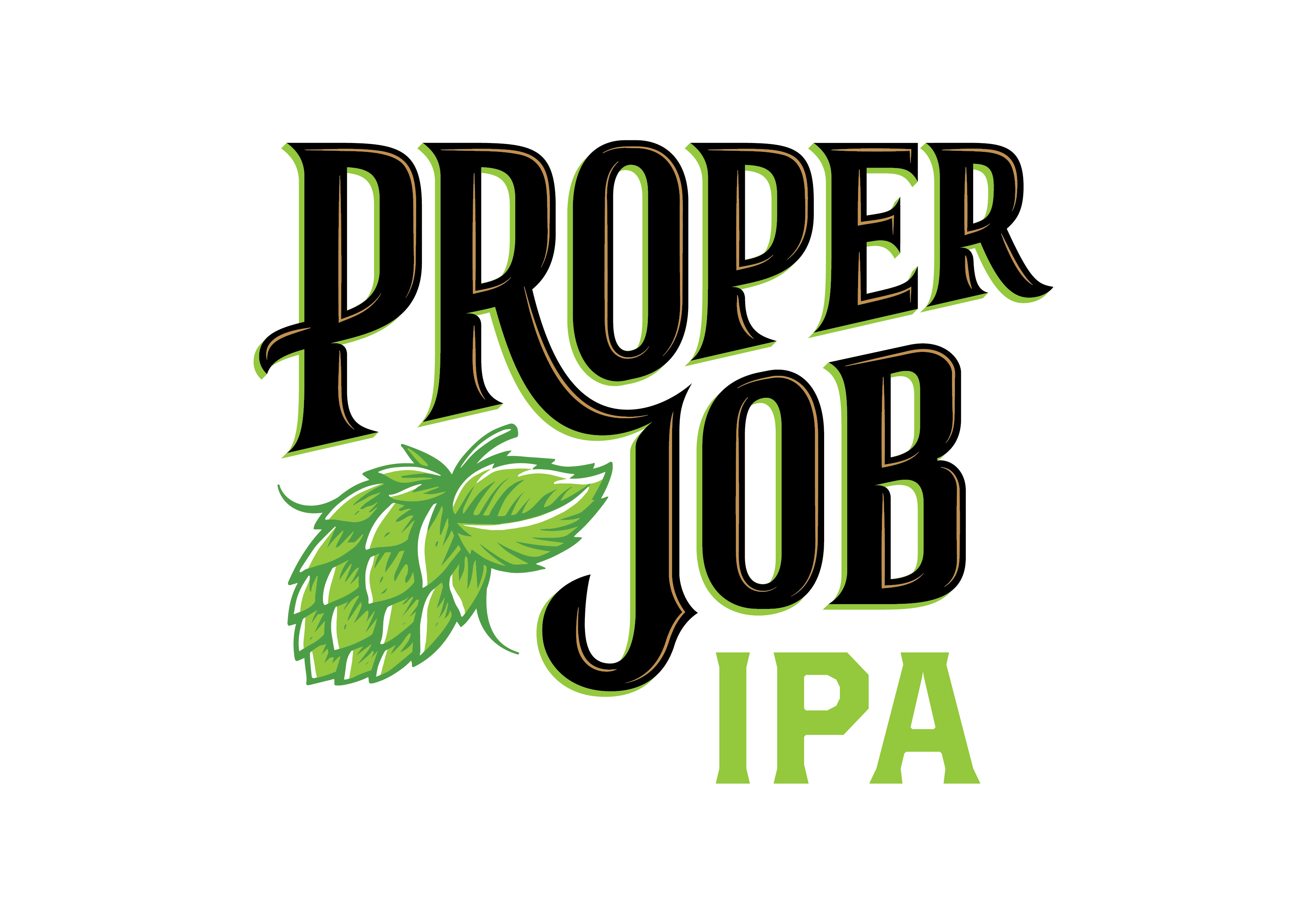 Proper Job Logo Full Colour Positive